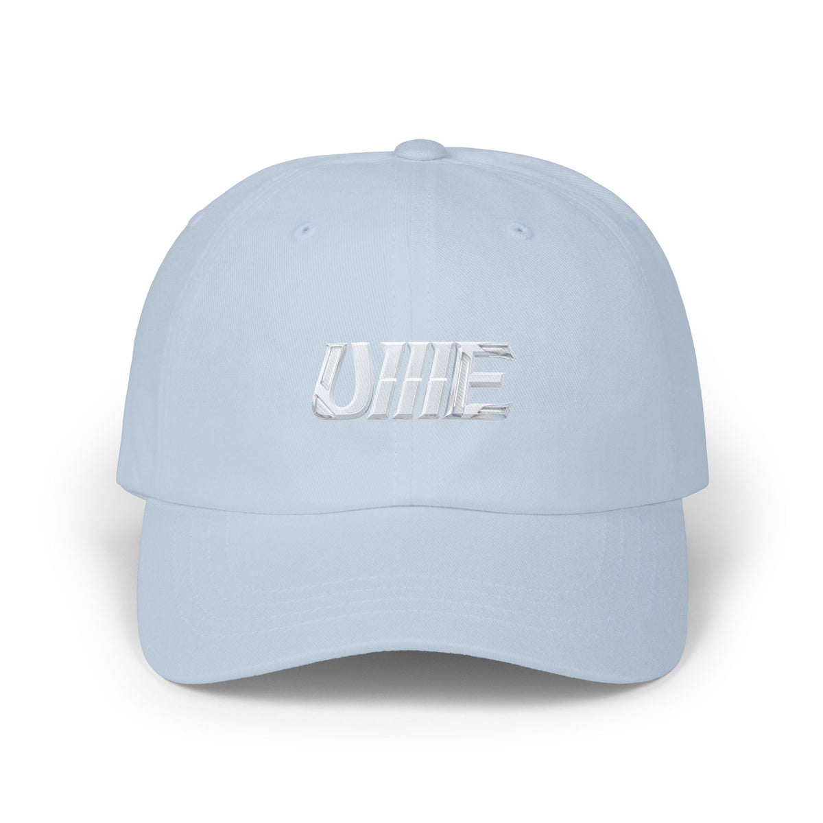 Classic Dad Cap — Multi-Color "ONE" Embroidered Baseball Hat