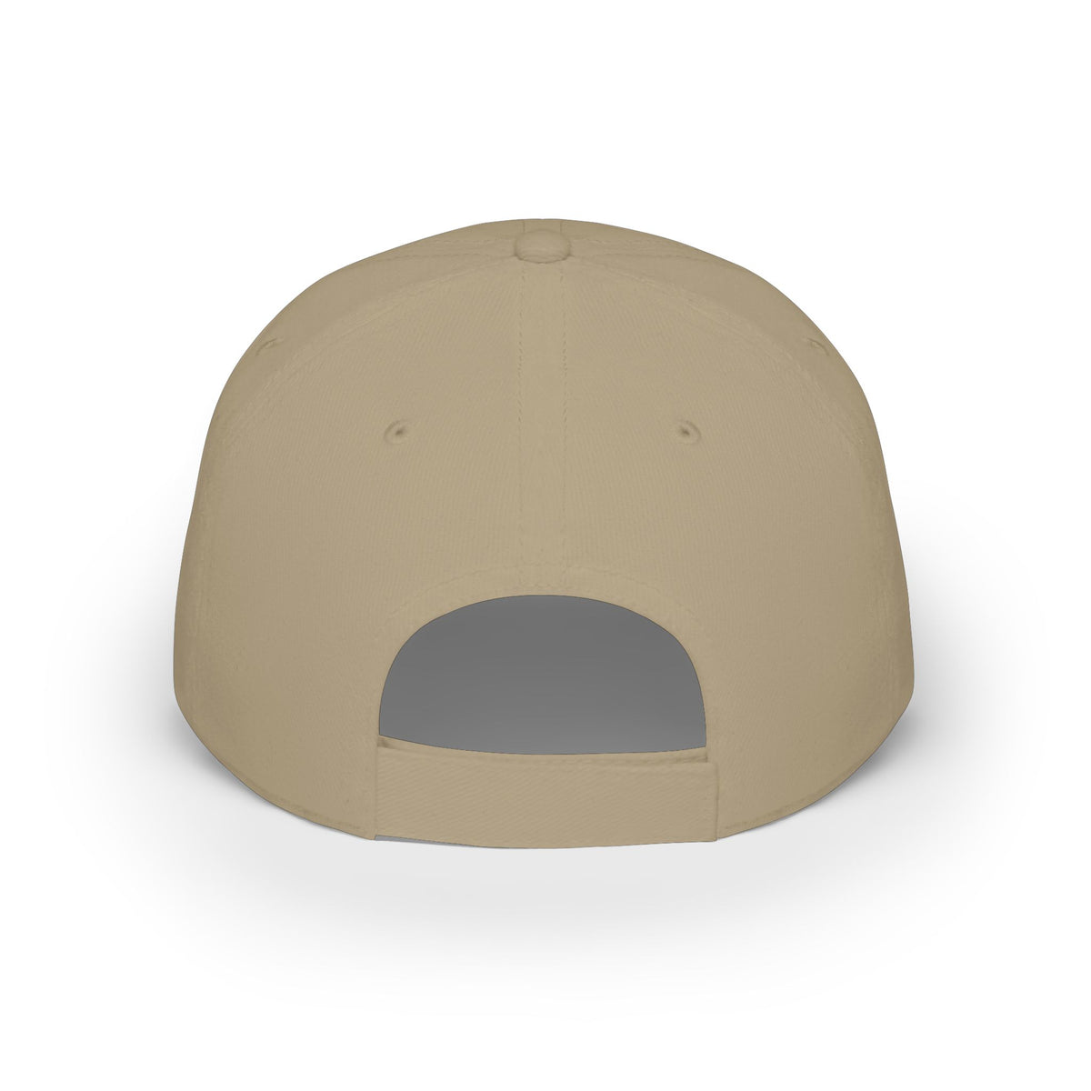 Low-Profile Cotton Baseball Cap — Multi-Color Embroidered Hat