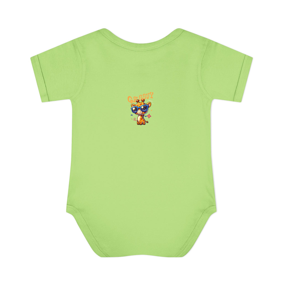 Giraffe Sunglasses Baby Bodysuit — Cute Infant Onesie