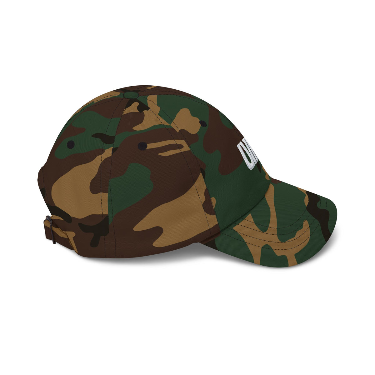 Classic Dad Cap — Multi-Color "ONE" Embroidered Baseball Hat