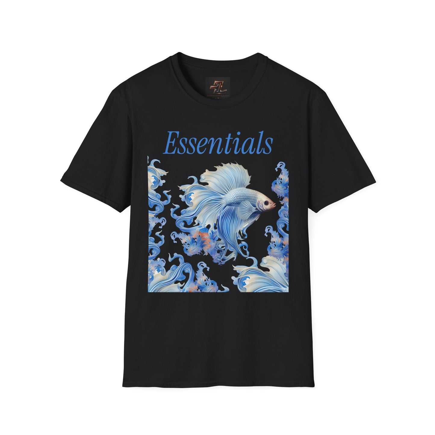 Essentials Betta Fish Graphic Tee — Softstyle Unisex T-Shirt
