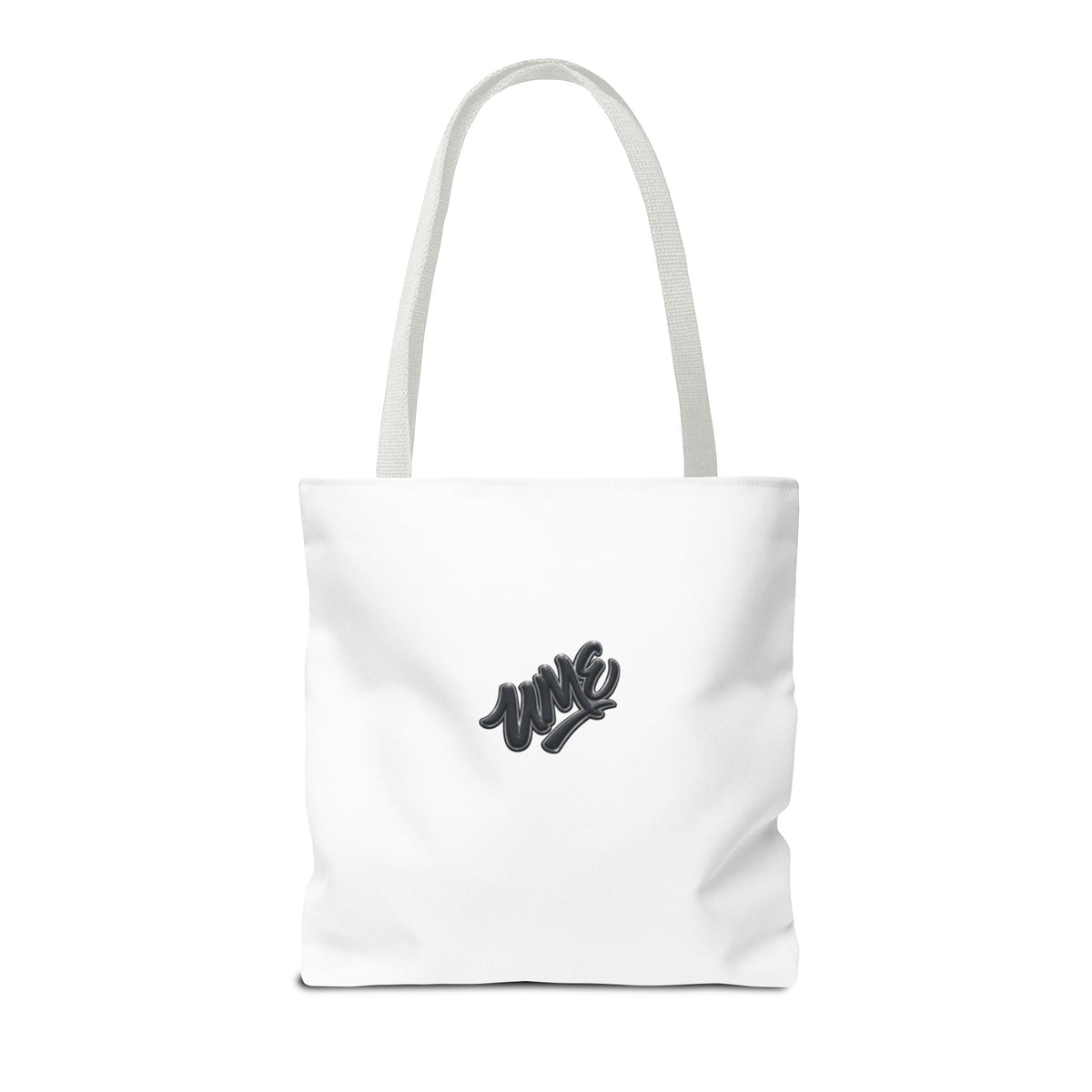 Tote Bag — White UME Black Logo Streetwear Carryall