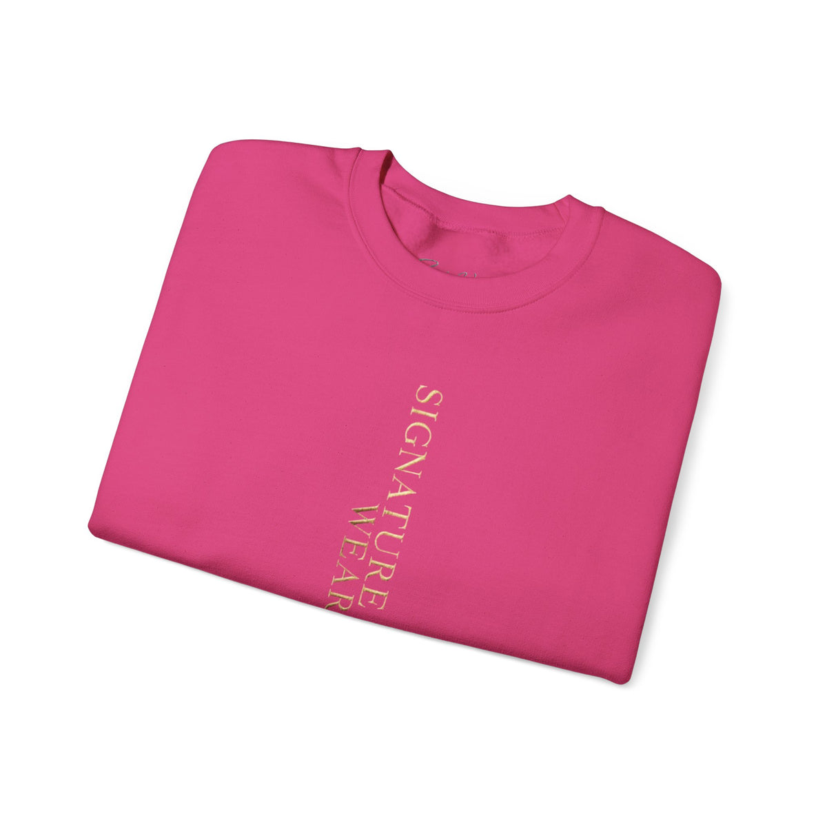Signature Wear Minimalist Crewneck Sweatshirt — Black, Sand & More