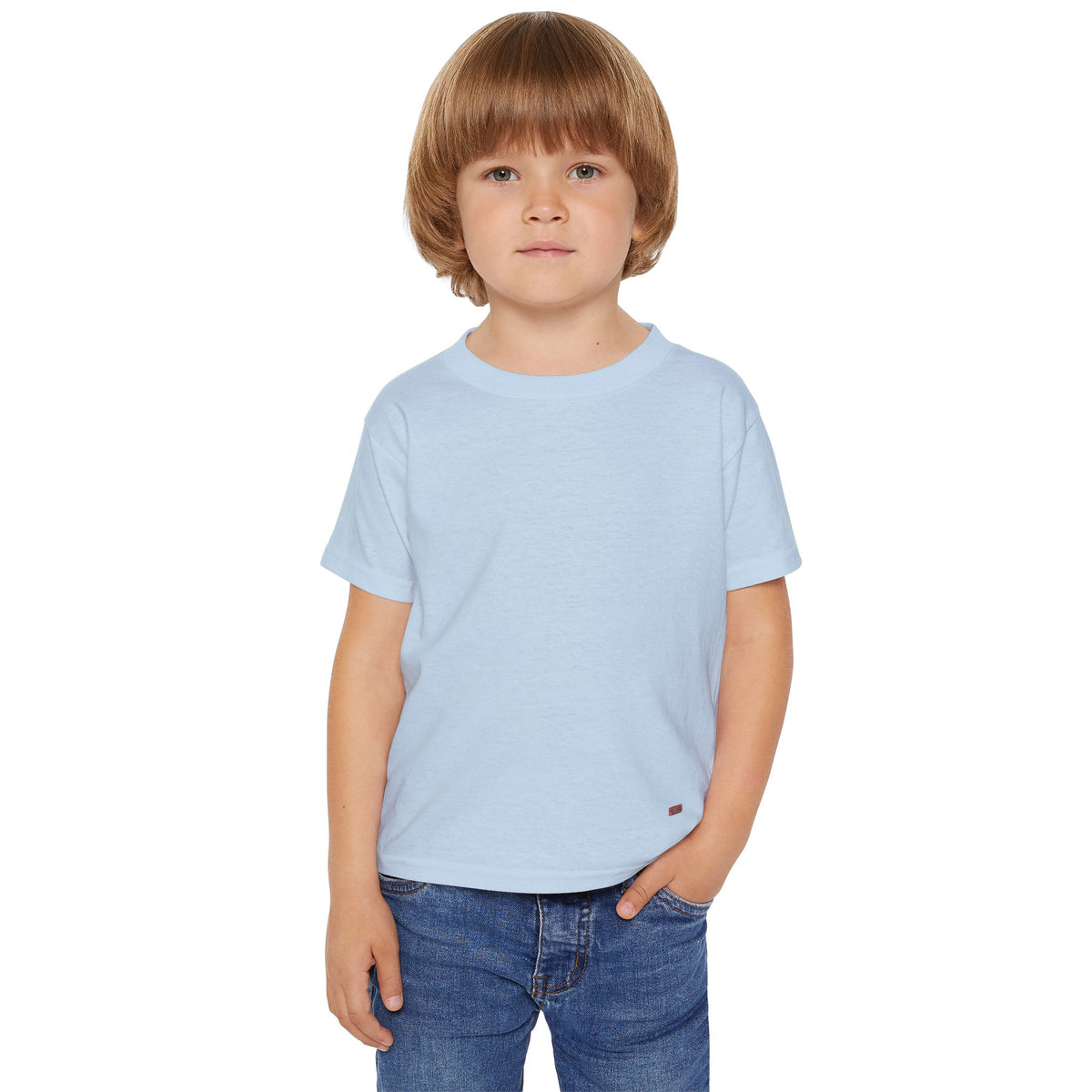 Toddler T-Shirt — Light Blue, Navy, Red, Royal, White, Sport Grey & Light Pink