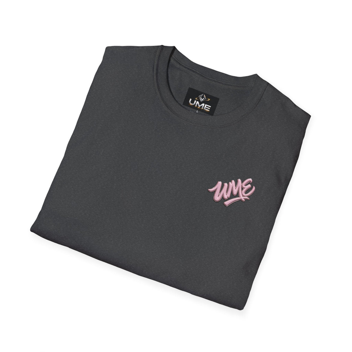 Lightweight Tee — UME Pink Logo Front & Back