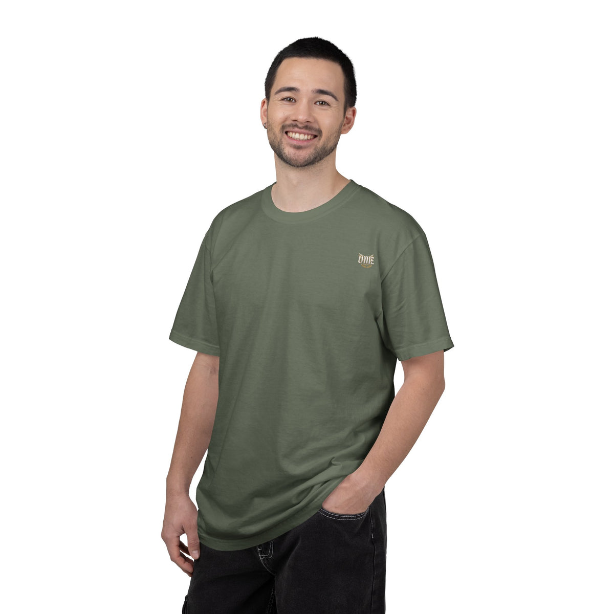 Vintage Dime Graphic T-Shirt — Small Chest & Back Logo