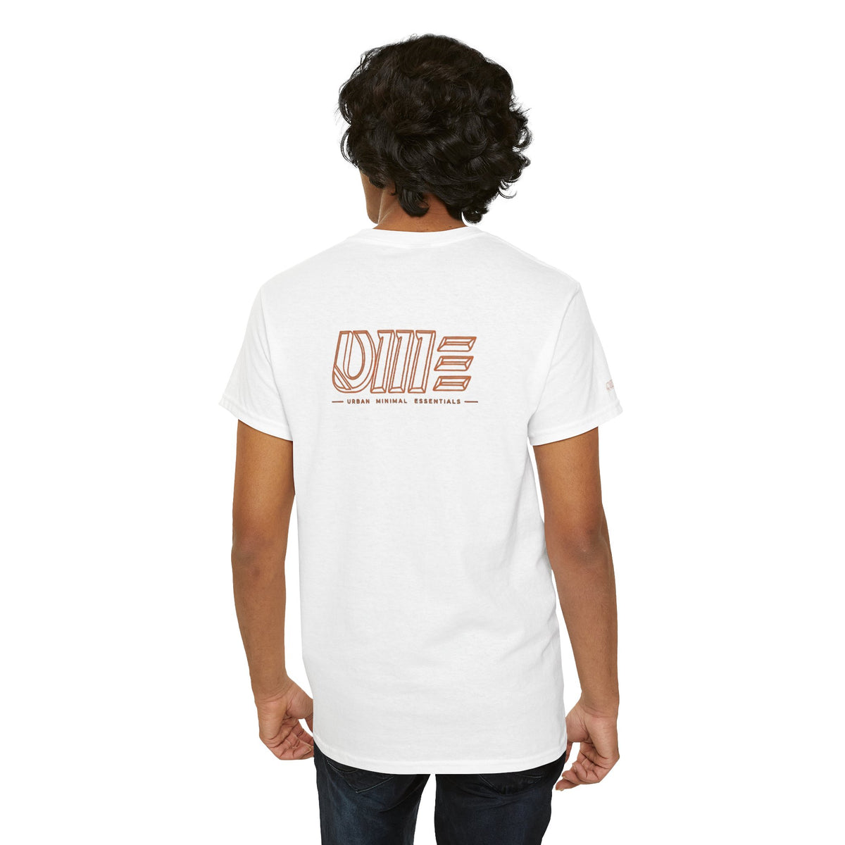 Retro Stripe UME Logo T-Shirt — White, Natural & More Colors