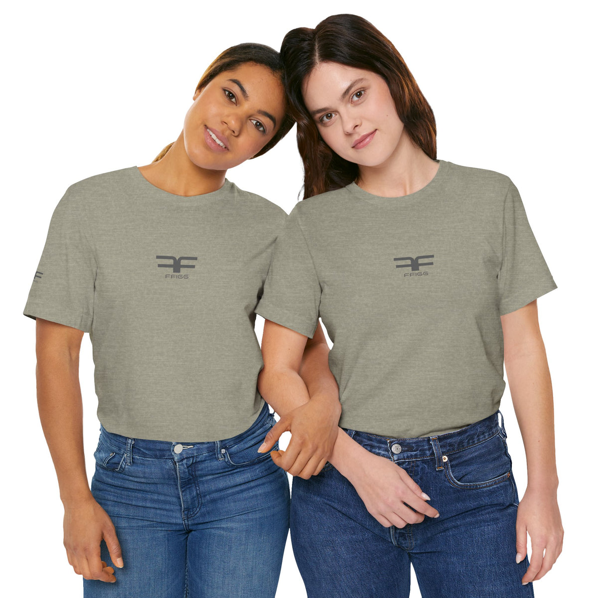 FFiGG Minimalist Logo T-Shirt — Black, White & More