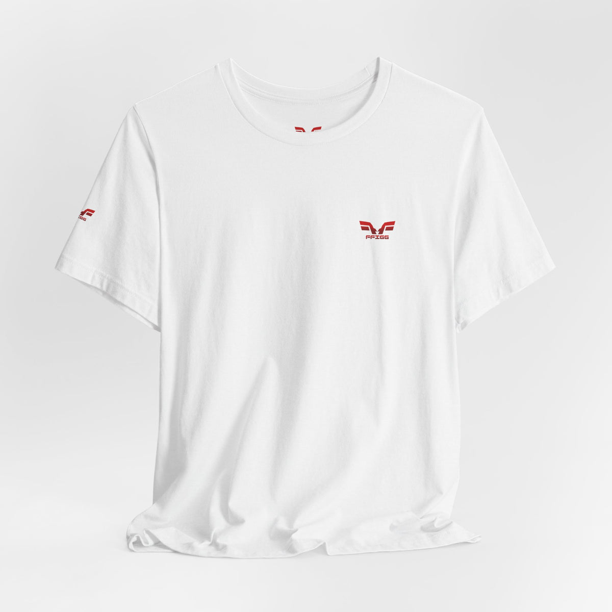 FFiGG Red Logo Graphic Tee — Black, White & More