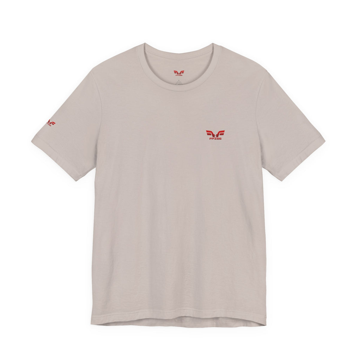 FFiGG Red Logo Graphic Tee — Black, White & More