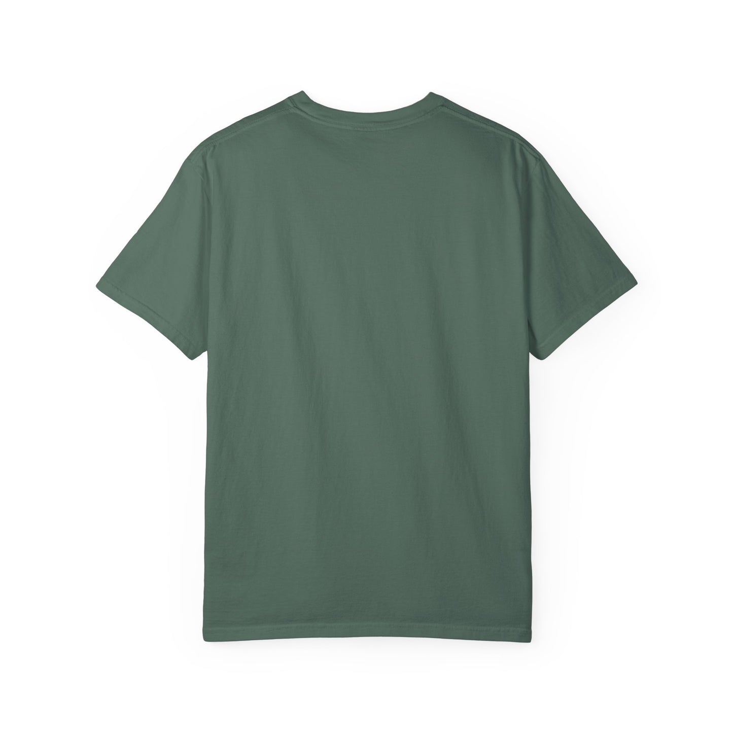Floral Yin Yang T-Shirt — Vintage Green & Gold Rose Graphic Tee