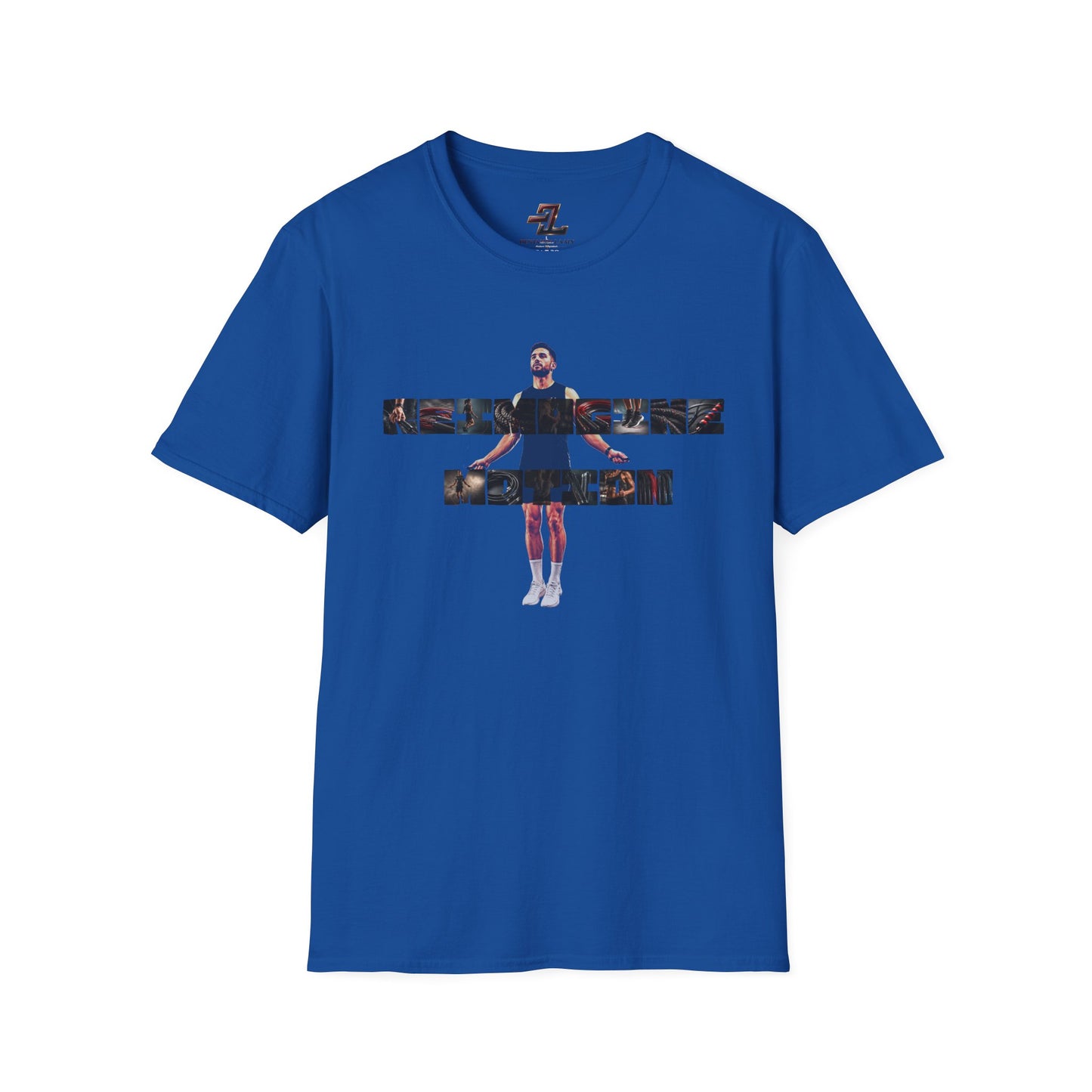 The Grind Graphic Tee — Cinematic Athlete Collage