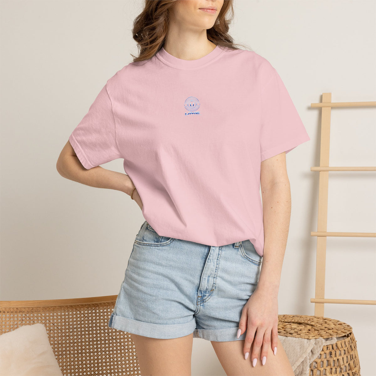 Garment-Dyed Heavyweight Tee — UME Activewear Logo