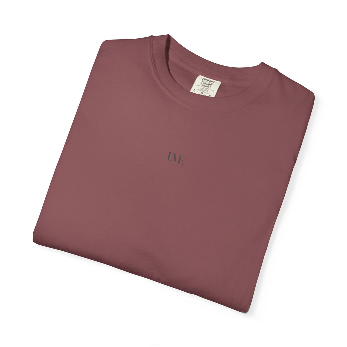 UME Minimalist Garment-Dyed T-Shirt — White, Black & More Colors