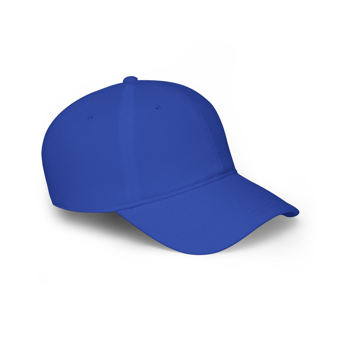 Low-Profile Cotton Baseball Cap — Multi-Color Embroidered Hat