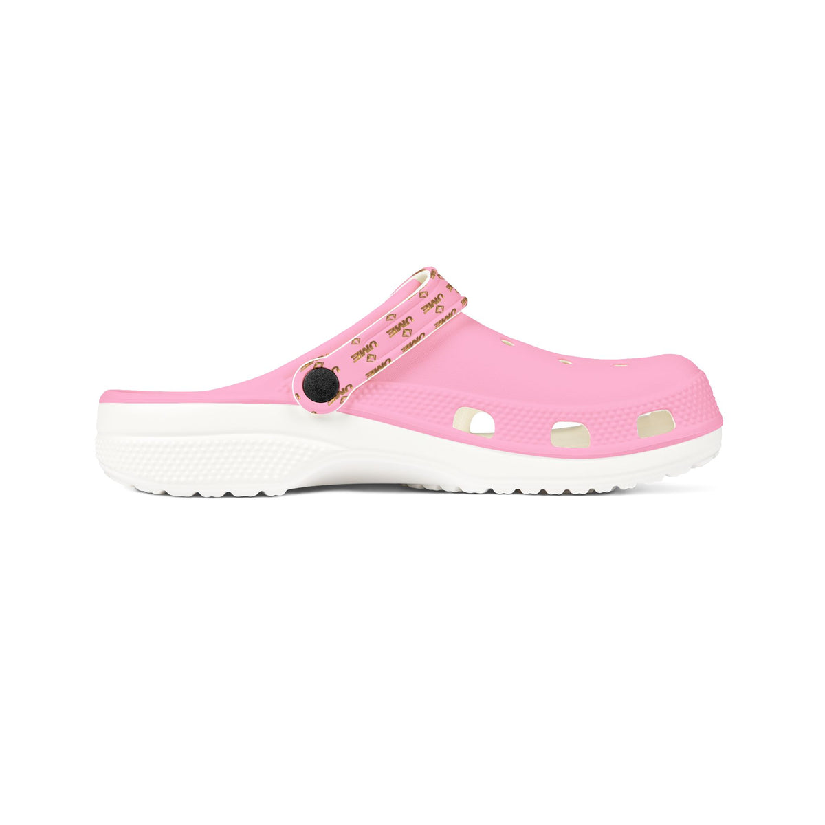 Pink All-Over Print EVA Foam Clogs — Slip-On Shoes