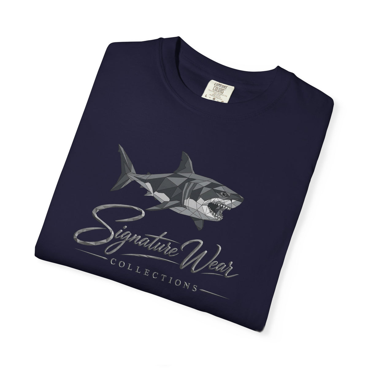 Signature Wear Shark Graphic T-Shirt — White, Black & More Colors