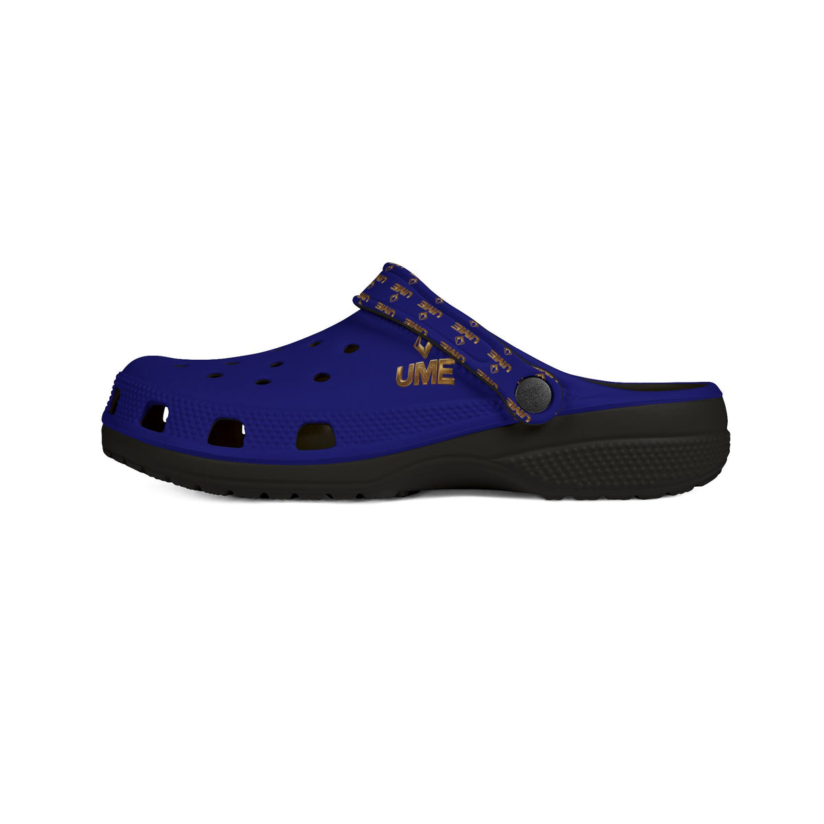 Navy All-Over Print EVA Foam Clogs — Slip-On Shoes