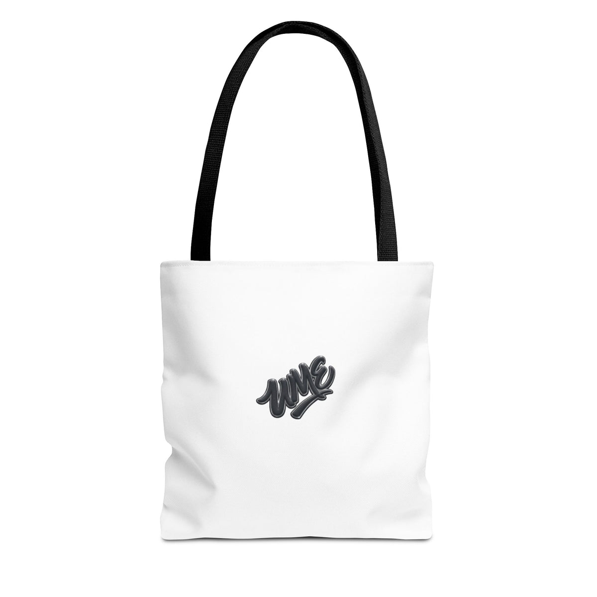 Tote Bag — White UME Black Logo Streetwear Carryall