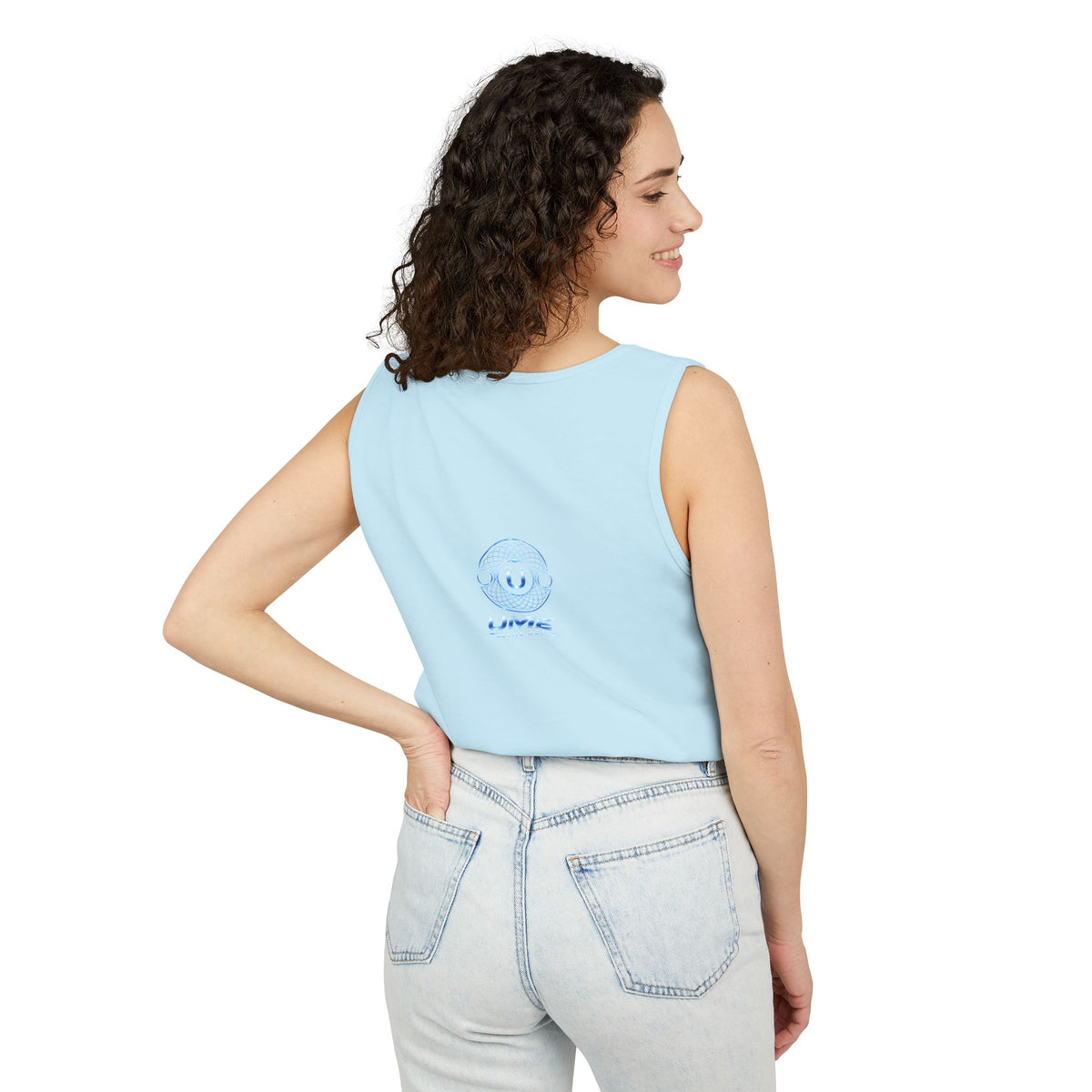 Garment-Dyed Tank Top — UME Activewear Logo