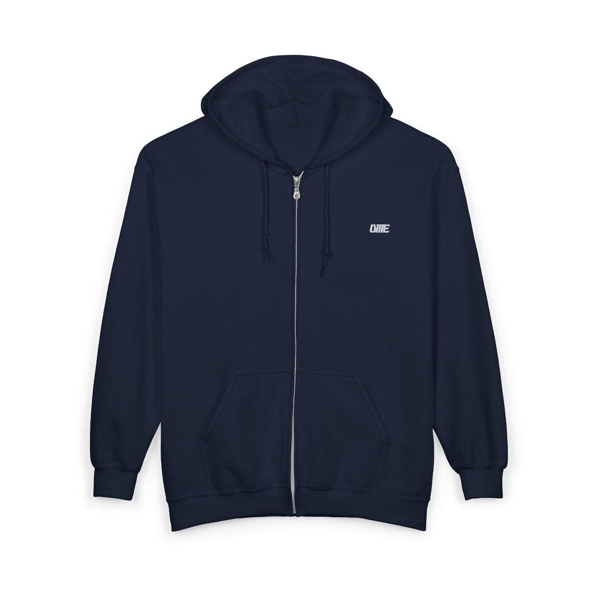 UME Multi-Color Full-Zip Hoodie — Heavy Blend Embroidered Sweatshirt