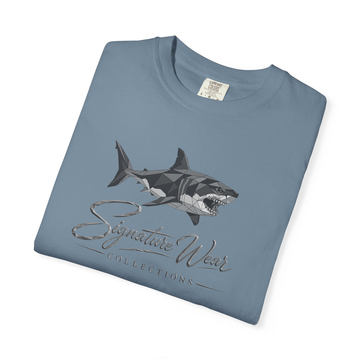 Signature Wear Shark Graphic T-Shirt — White, Black & More Colors