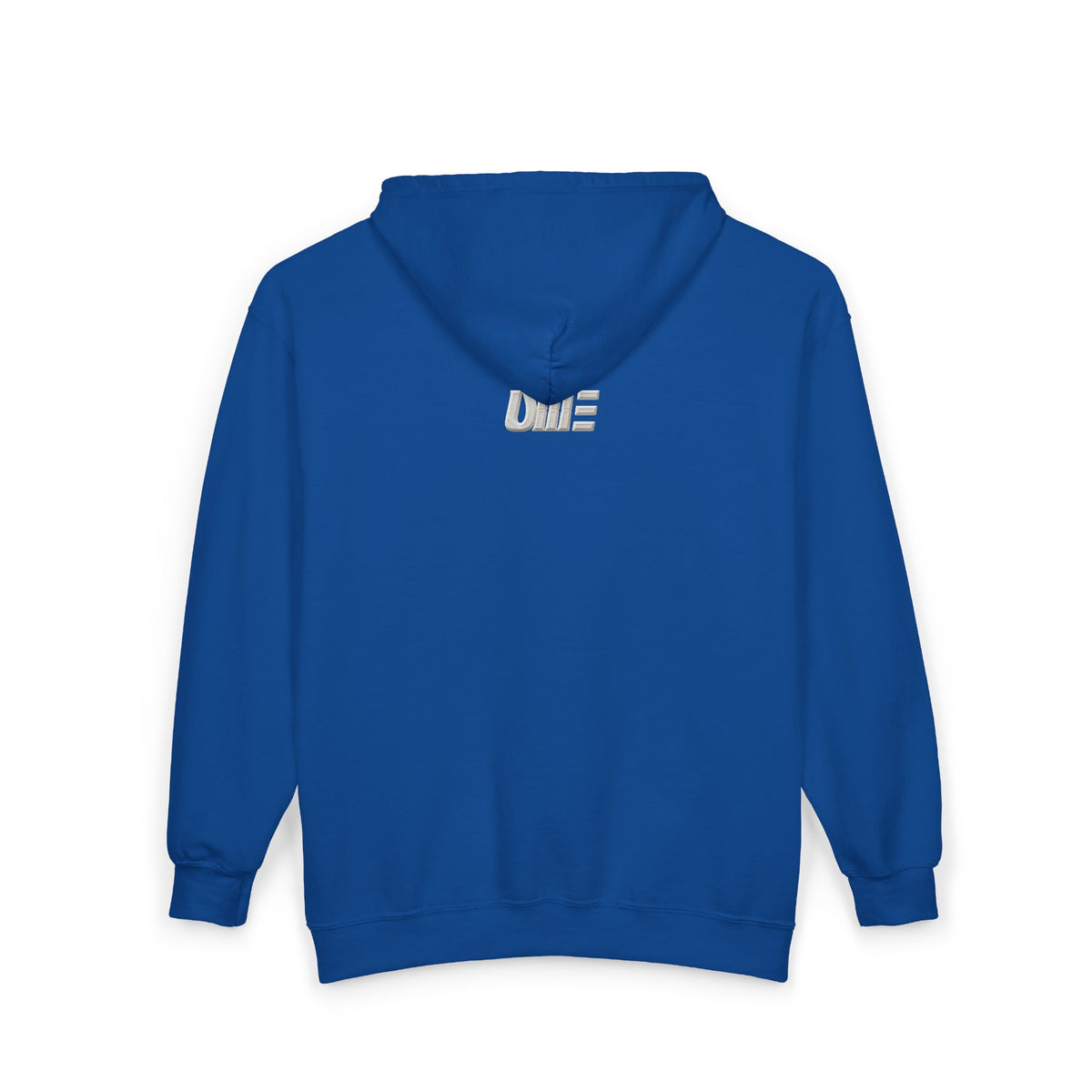 Full-Zip Midweight Hoodie — Multi-Color Minimal Graphic