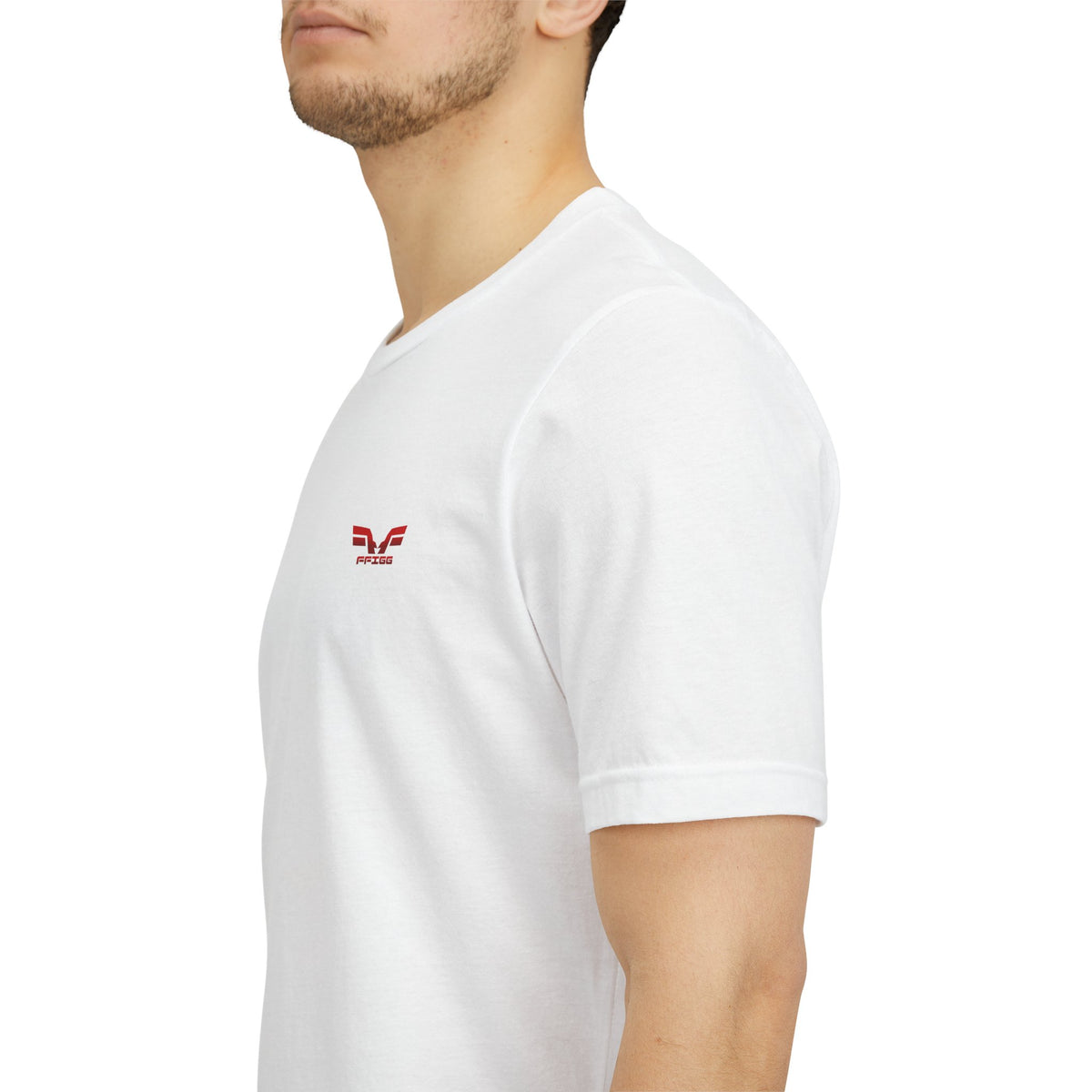 FFiGG Red Logo Graphic Tee — Black, White & More
