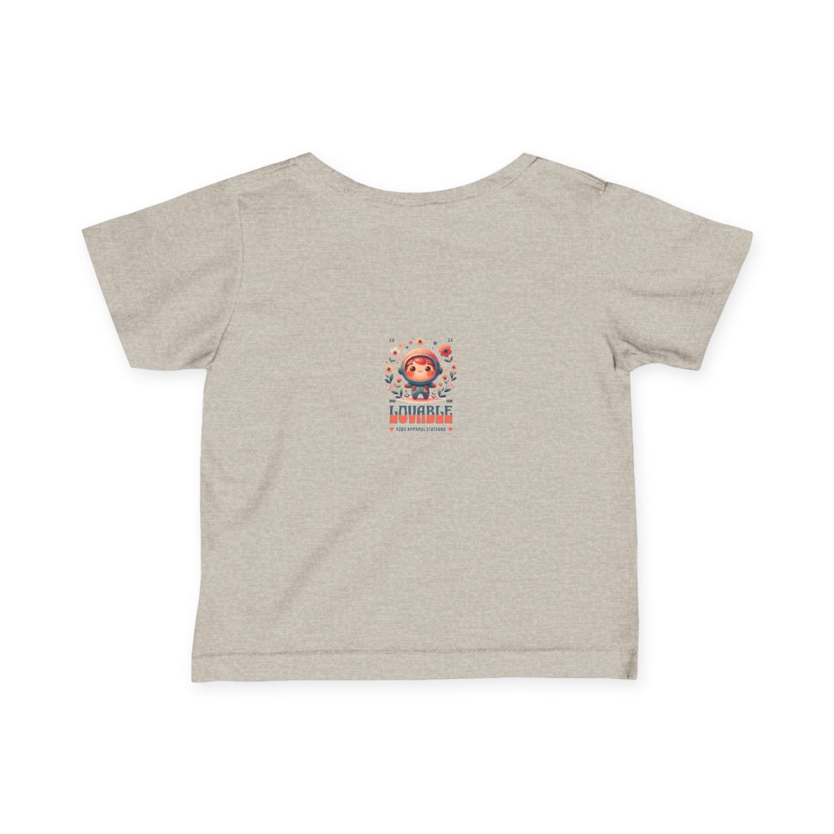 Lovable Astronaut Infant Tee — Cute Space Baby Graphic Baby Shirt