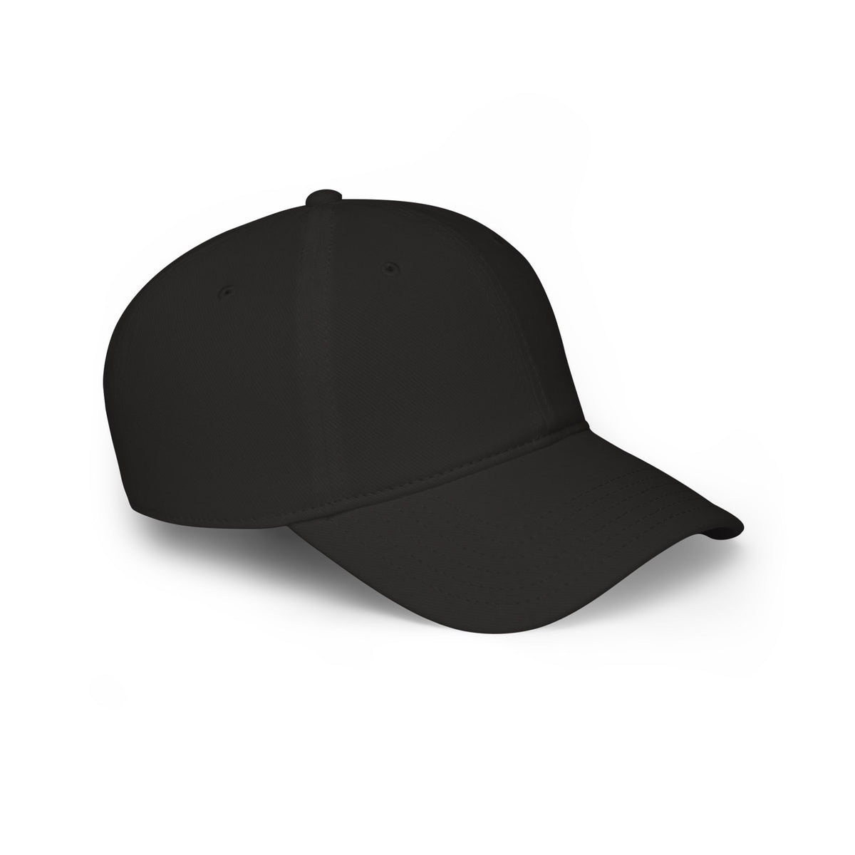 Low-Profile Cotton Baseball Cap — Multi-Color Embroidered Hat