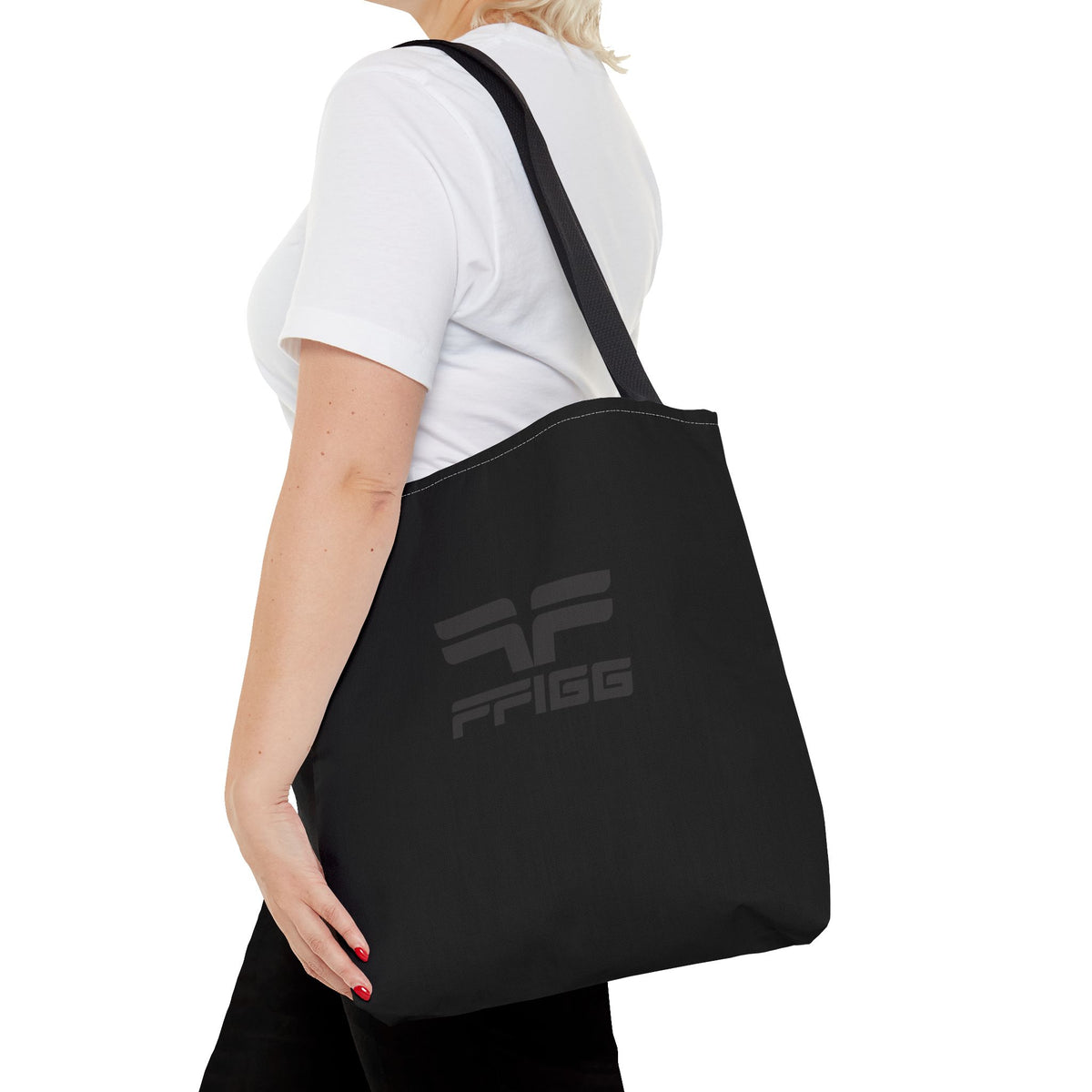 FIG Logo Tote Bag — Black