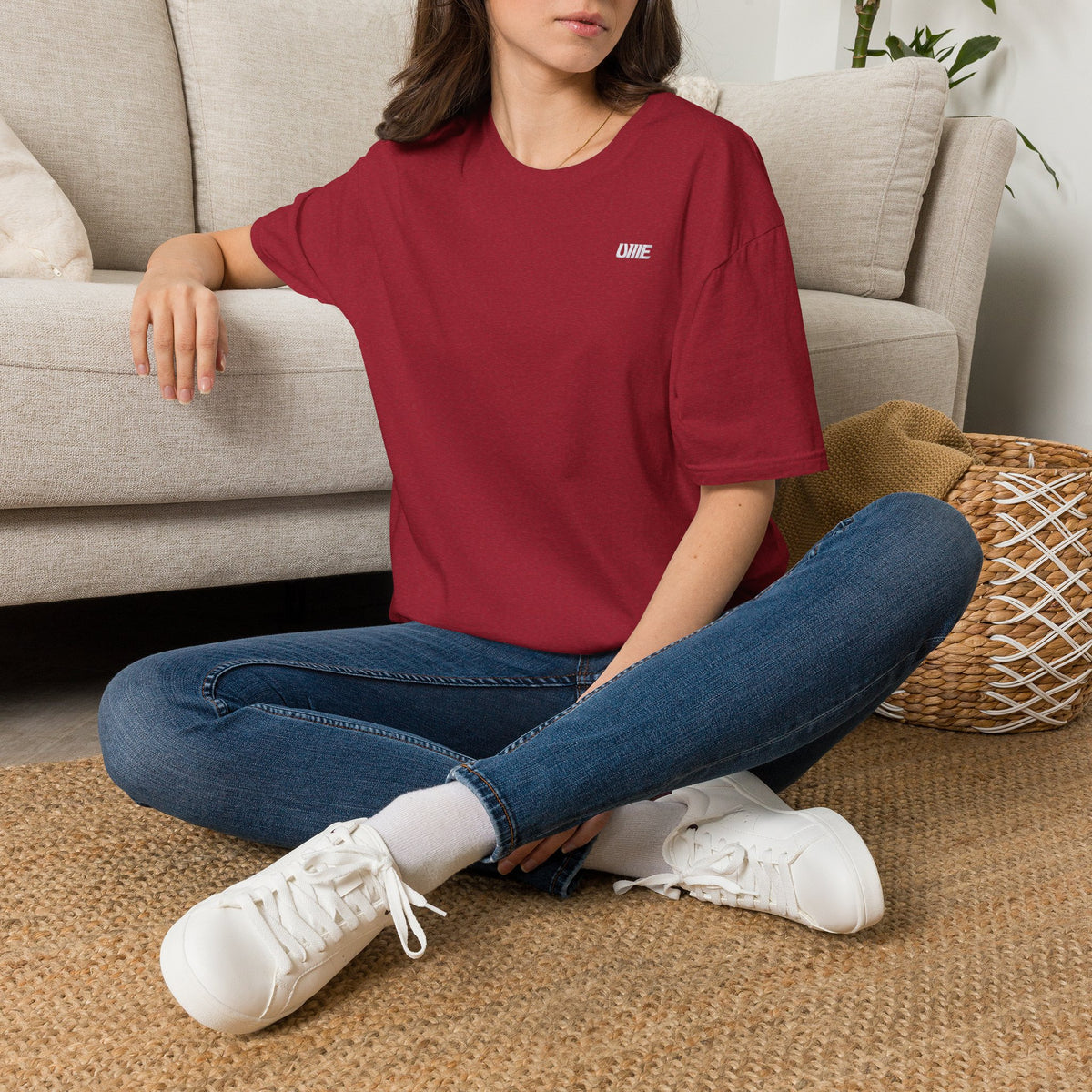 UME Retro Logo T‑Shirt — Multi-Color Minimal Sporty Graphic Tee