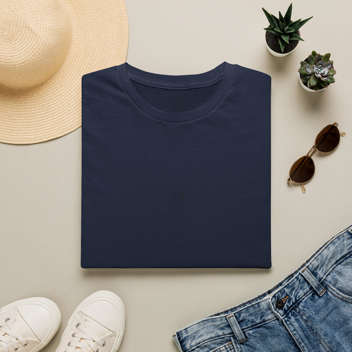 Minimal UME Graphic T-Shirt – Coral Silk & More Colors