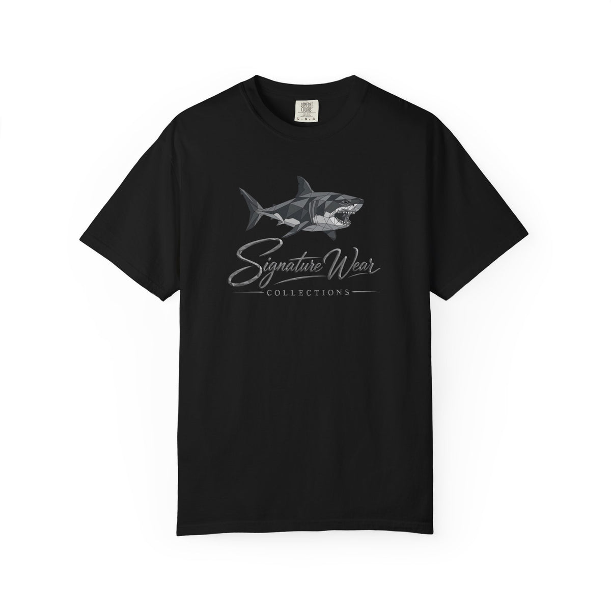 Signature Wear Shark Graphic T-Shirt — White, Black & More Colors