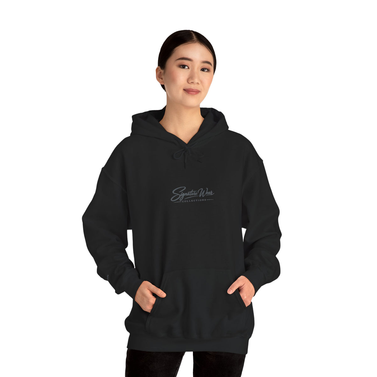 Shark Logo Hoodie — "Signature Wear" Graphic Pullover | White, Black & More