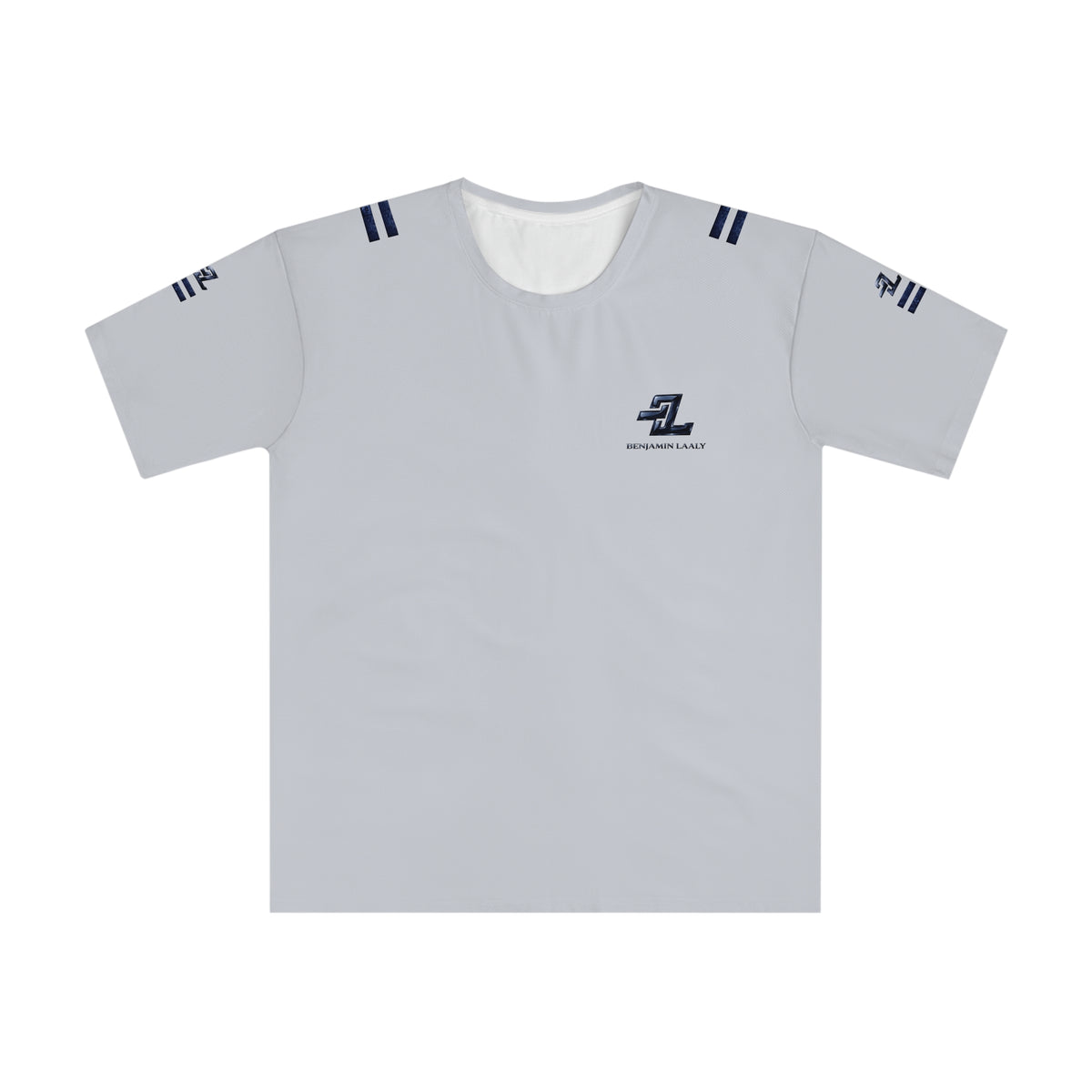 Men's Loose T-Shirt — Nautical Signal Wear Graphic Tee in Grey