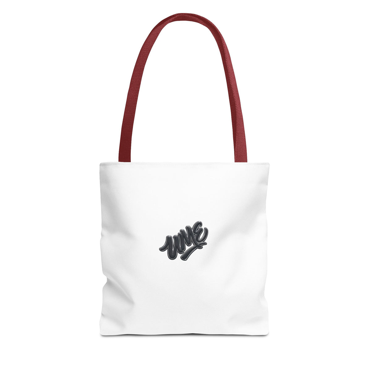 Tote Bag — White UME Black Logo Streetwear Carryall