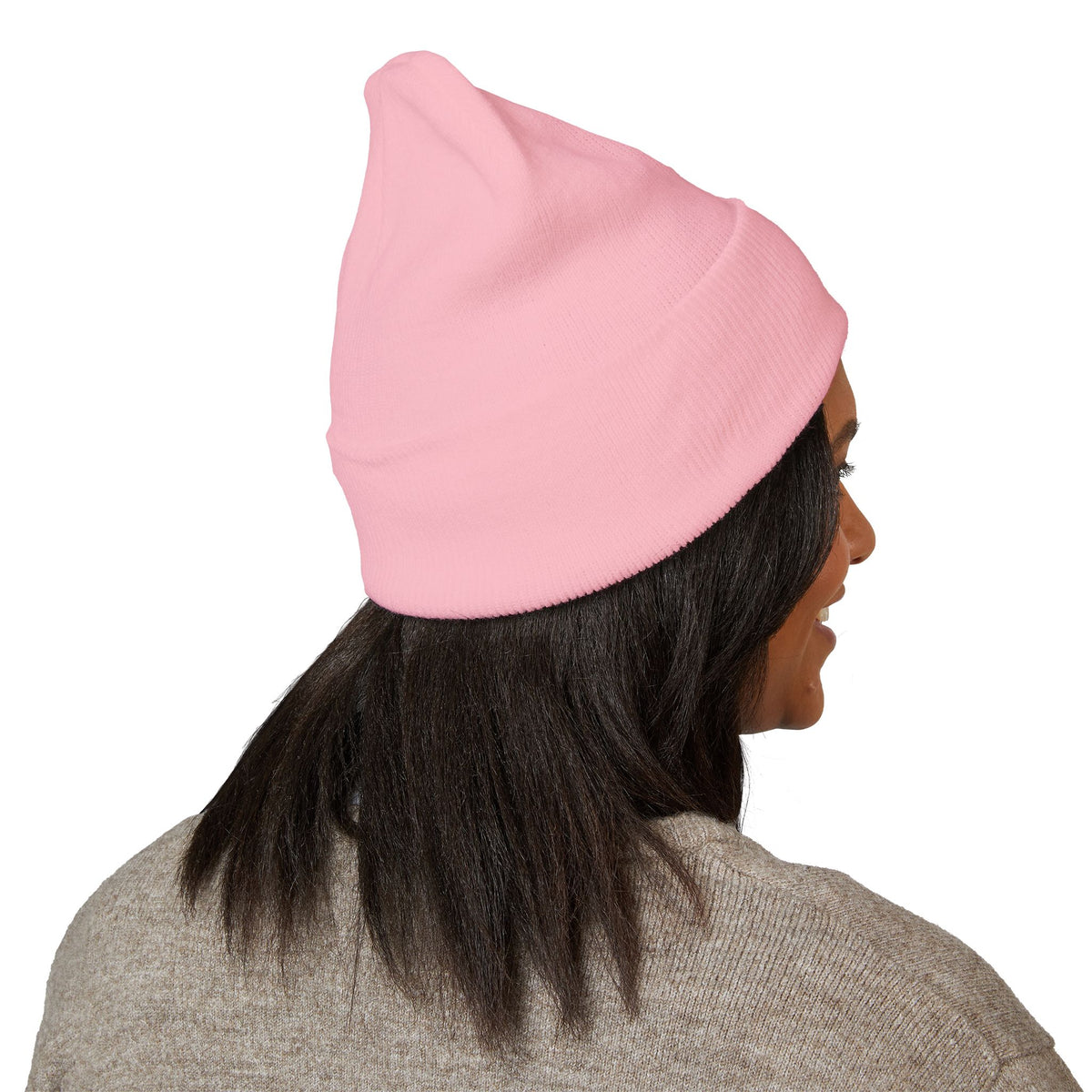 UME Embroidered Cuffed Beanie — White, Red & More Colors