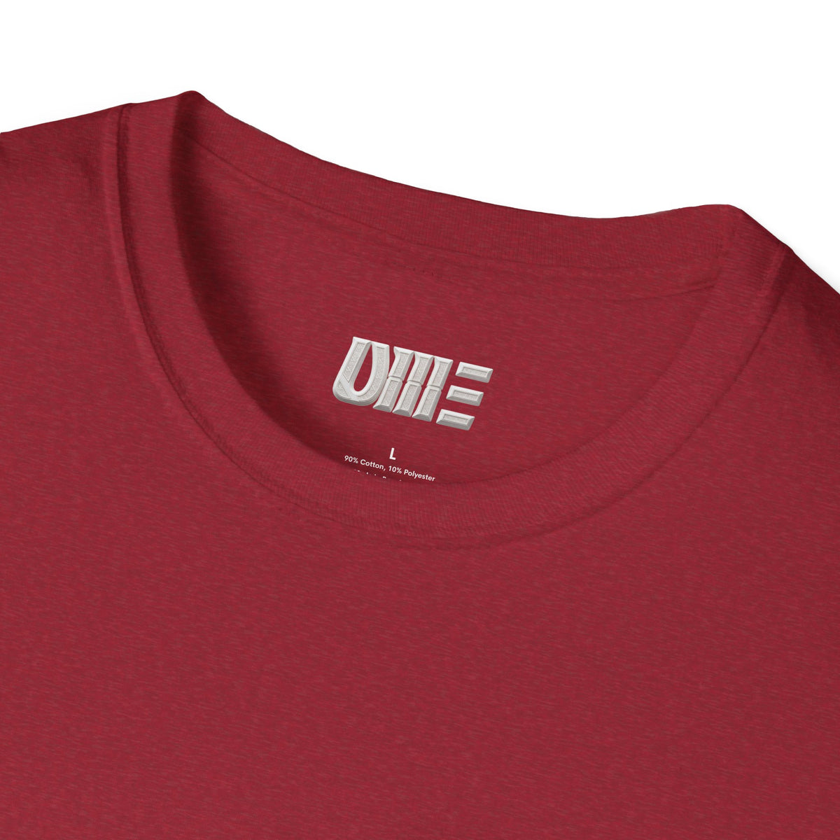 Minimalist Tiny Logo T-Shirt — Navy, White & More Base Colors
