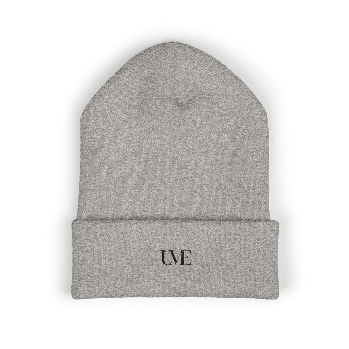 UME Embroidered Cuffed Beanie — White, Red & More Colors