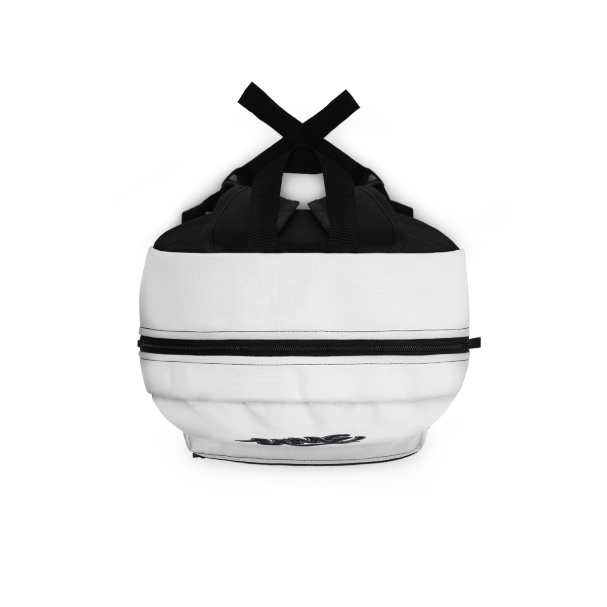 White 'Ume' Script Backpack – Minimal Urban Daypack
