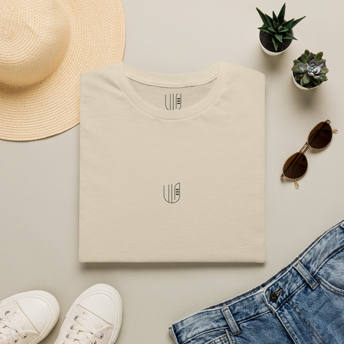 Minimal UME Graphic T-Shirt – Coral Silk & More Colors