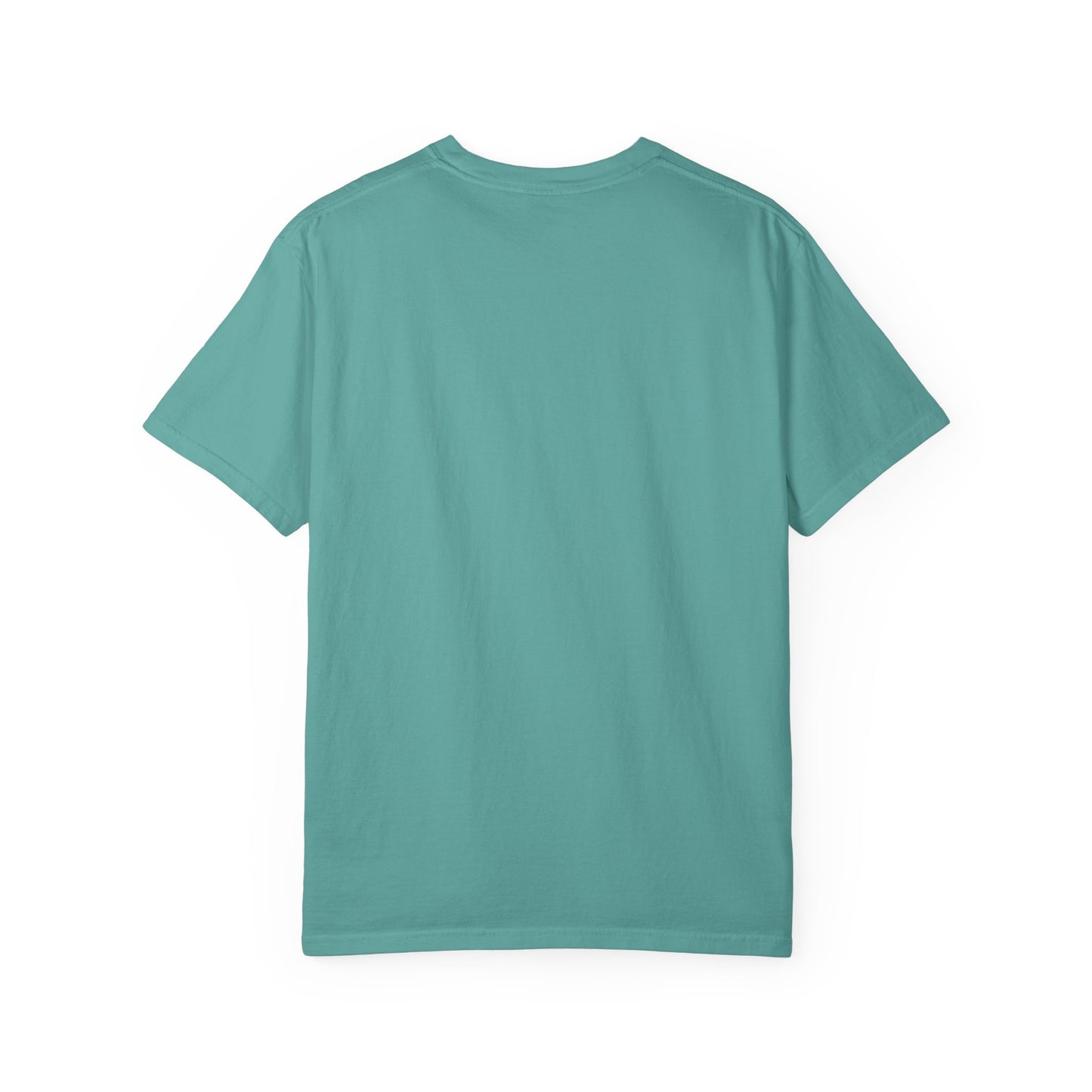 Floral Yin Yang T-Shirt — Vintage Green & Gold Rose Graphic Tee