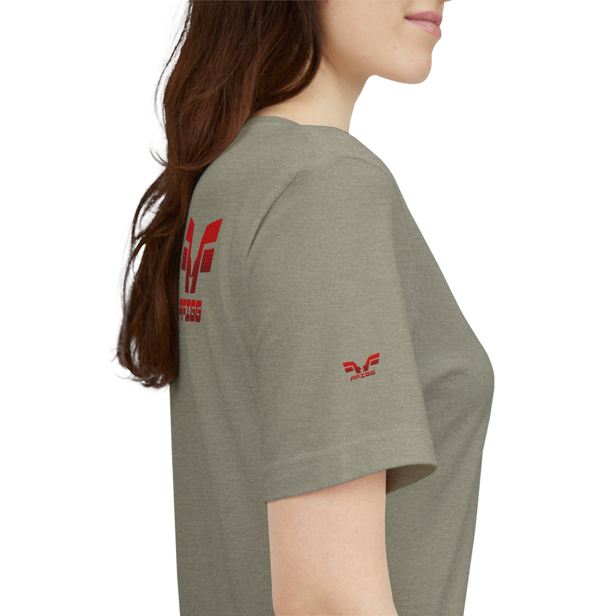 FFiGG Red Logo Graphic Tee — Black, White & More