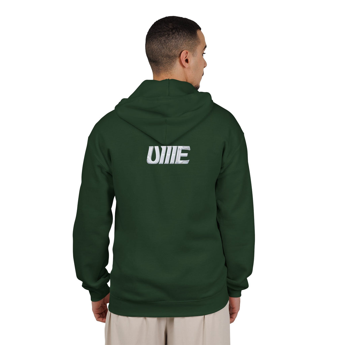 UME Multi-Color Full-Zip Hoodie — Heavy Blend Embroidered Sweatshirt
