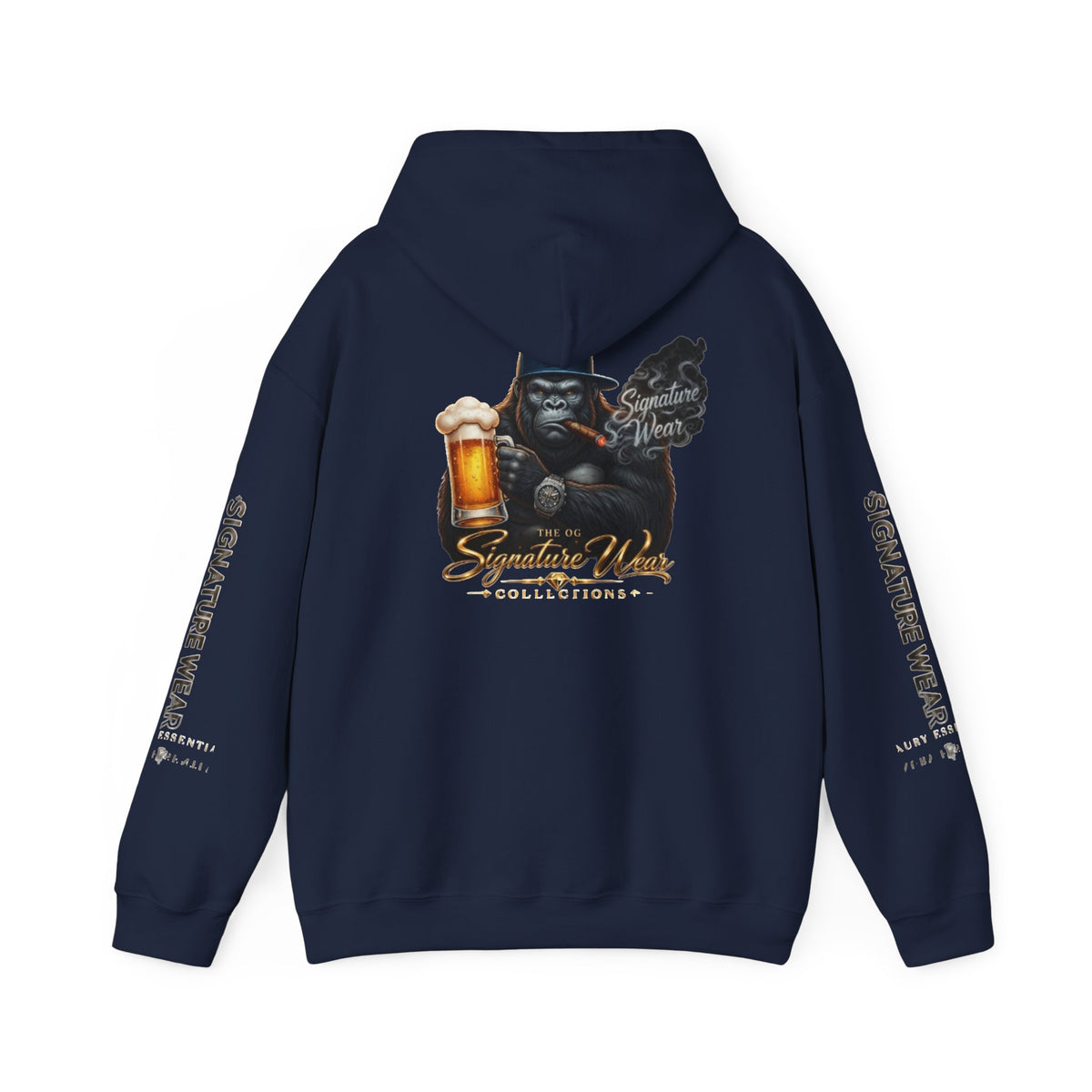 Signature Wear Gorilla Graphic Hoodie — Black, White, Sand & More