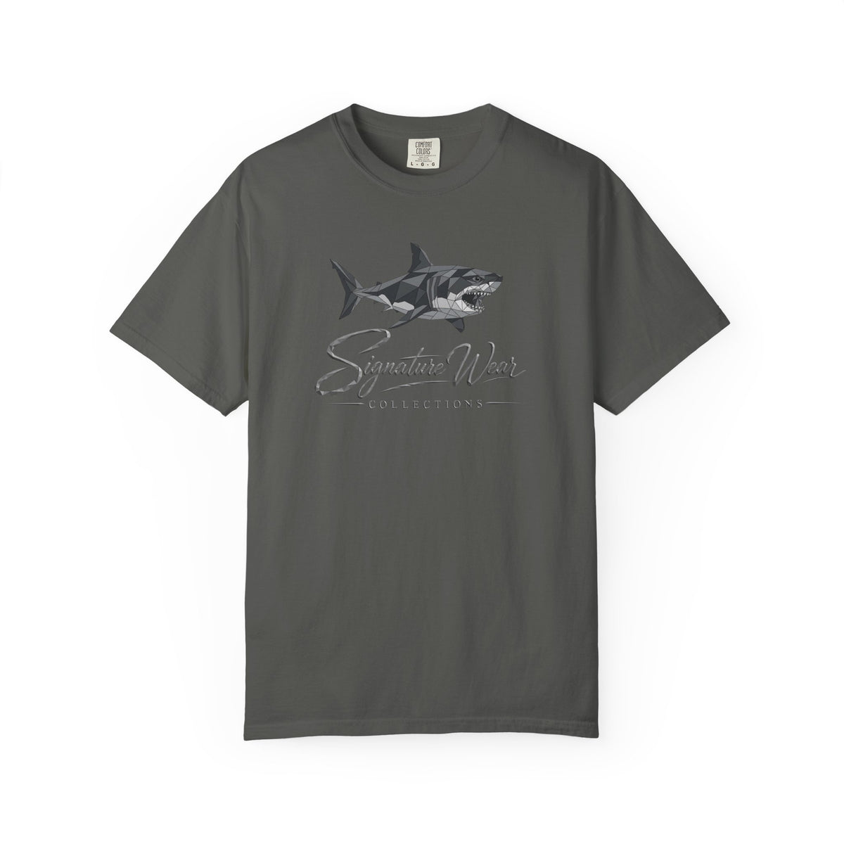 Signature Wear Shark Graphic T-Shirt — White, Black & More Colors