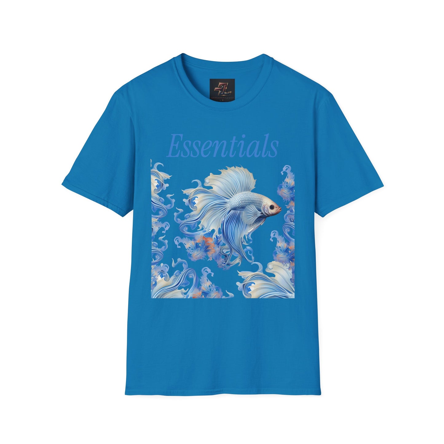 Essentials Betta Fish Graphic Tee — Softstyle Unisex T-Shirt