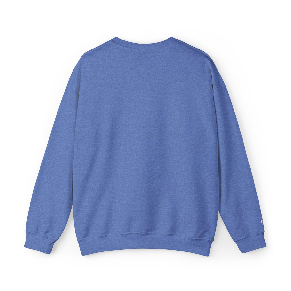 FFiGG Embroidered Collegiate Crewneck — Sport Grey, Black & More Colors