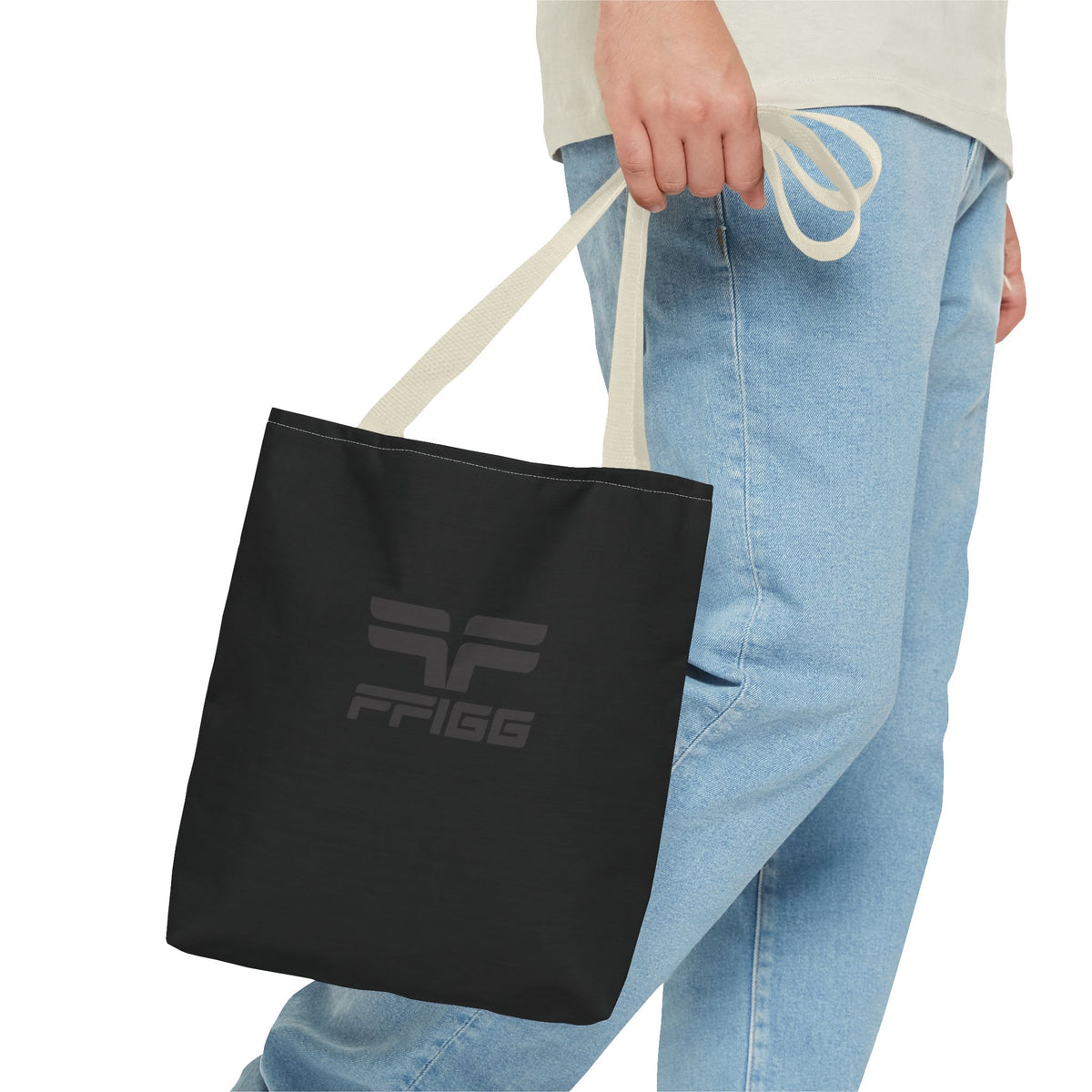FIG Logo Tote Bag — Black